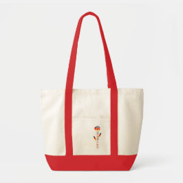 Bolsa Tote Rose da Bandeira Alemã Deutschland