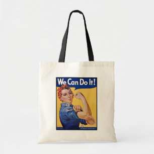 Bolsa Tote Rosie, a Remachadora: Mulheres Fortes e Empoderame