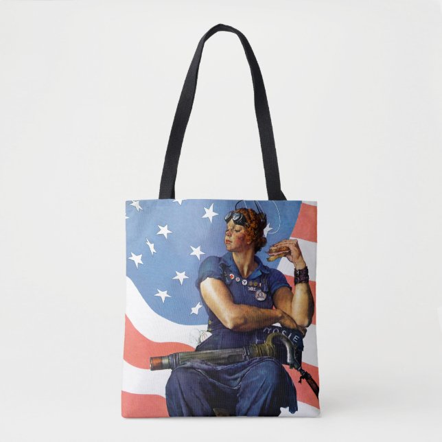 Bolsa Tote "Rosie o rebitador " (Frente)