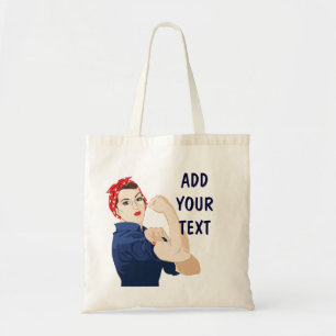 Bolsa Tote Rosie Riveter Personalizável