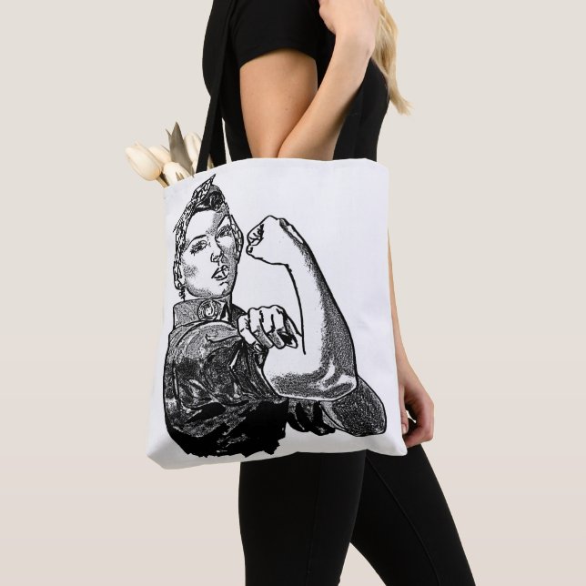 Bolsa Tote Rosie The Riveter (Close Up)