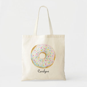 Bolsa Tote Rosquinha de Cores Brancas Cujas com Pulseiras Per