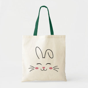 Bolsa Tote rosto de Bunny