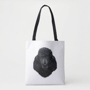 Bolsa Tote Rosto de Canela Preta