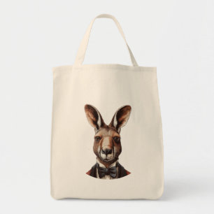 Bolsa Tote Rosto de Canguru