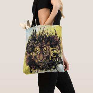 Bolsa Tote rosto de leão