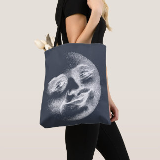 Bolsa Tote Rosto de Lua Antigo