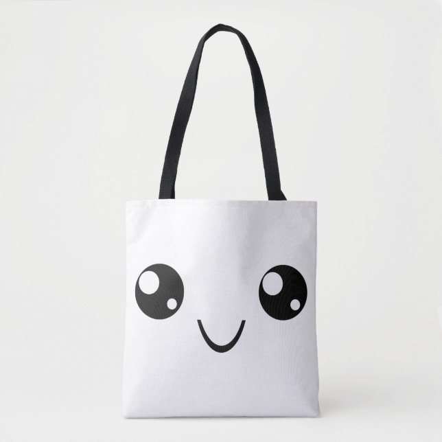 Bolsa Tote Rosto de Sorriso (Frente)