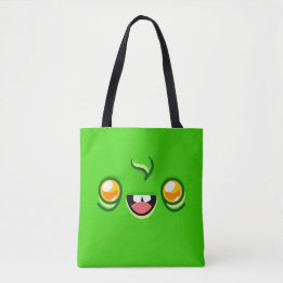 Bolsa Tote Rosto de Zumbi - Salto Feliz