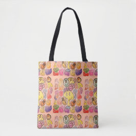 Bolsa Tote rosto feliz