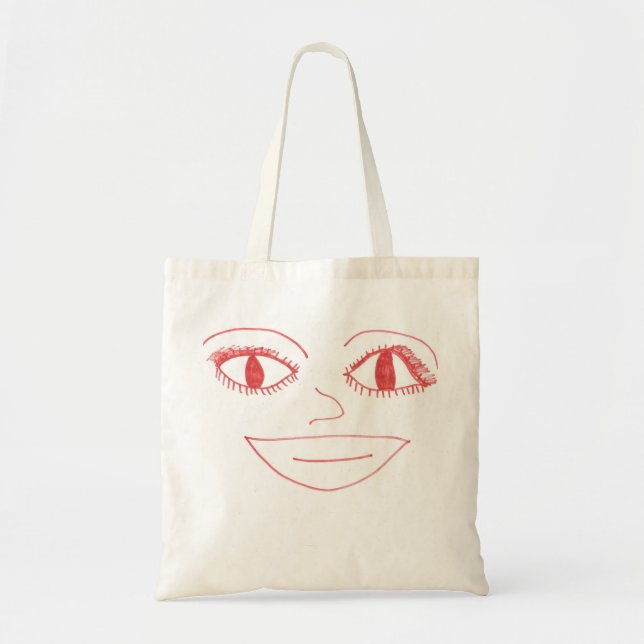 BOLSA TOTE "ROSTO FELIZ"  (Frente)