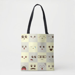 Bolsa Tote Rosto fofo