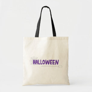 Bolsa Tote Roteiro Caprichoso com Teia de Aranha e Vassoura M