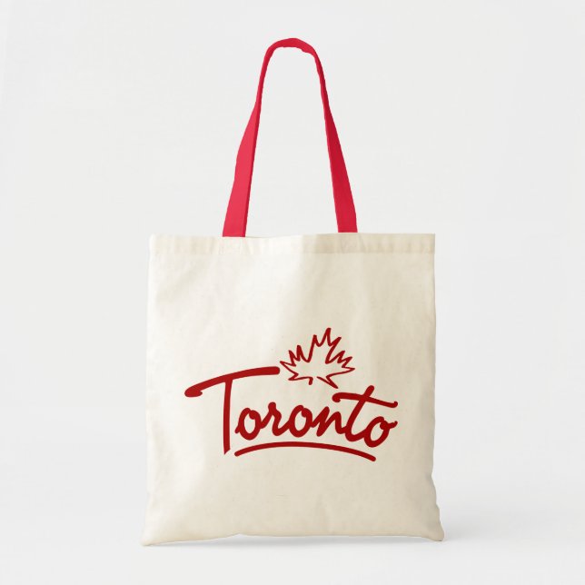 Bolsa Tote Roteiro da folha de Toronto (Frente)