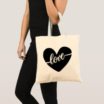 Roteiro de Amor Coração Preto Moderno do Dia dos N