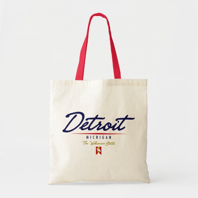 Bolsa Tote Roteiro de Detroit (Frente)