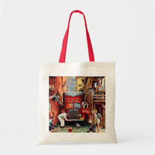 Bolsa Tote Roteiro por Norman Rockwell