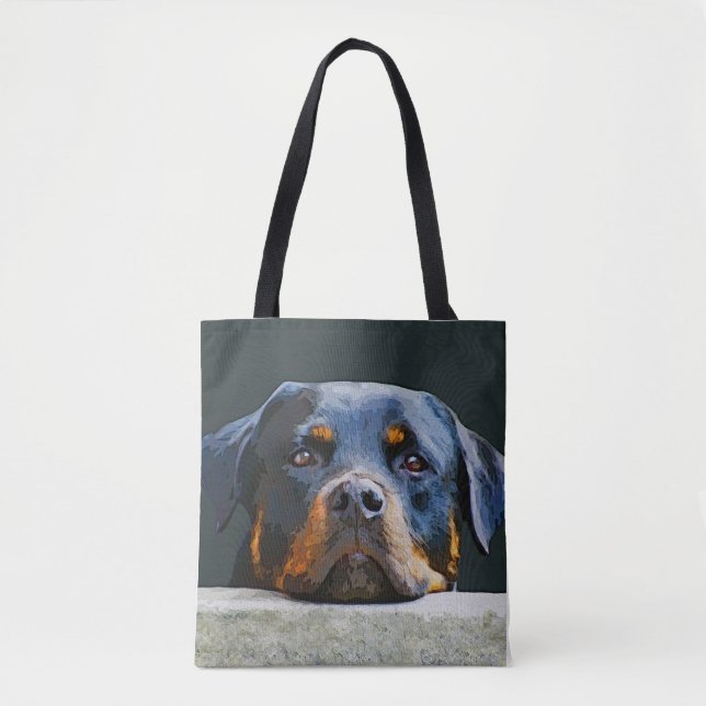 Bolsa Tote Rottweiler (Frente)