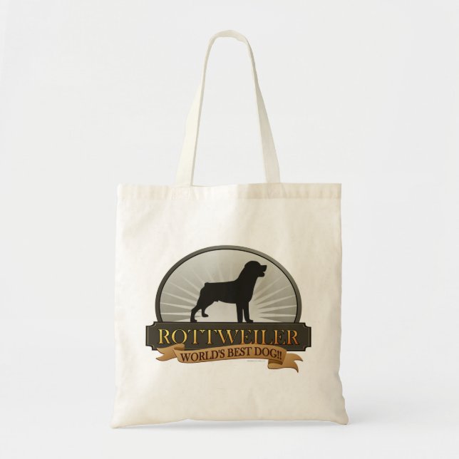 Bolsa Tote Rottweiler (Frente)