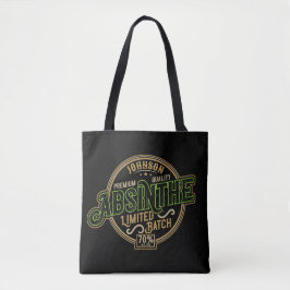 Bolsa Tote Rótulo do Líquido de Aguardente de Plantas Herbais