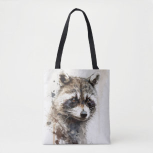 Bolsa Tote Rótulo Retrato Animal Pintura Animais Selvagem ao