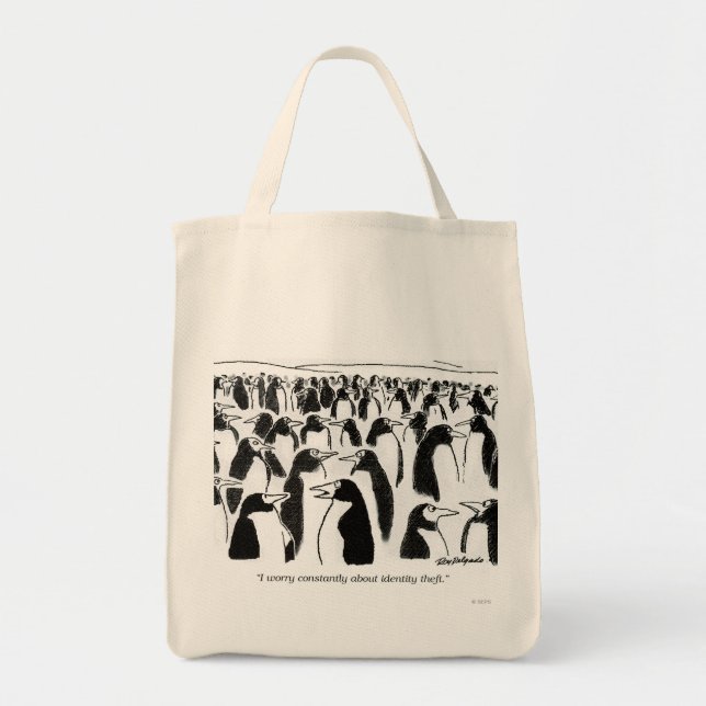 Bolsa Tote Roubo de identidade (Frente)