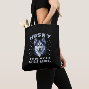 Bolsa Tote Rouco É O Meu Espírito Animal Majestoso Rouco Cão