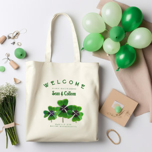 Bolsa Tote Roupas verdes de Bag de Boas-vindas da Irlanda