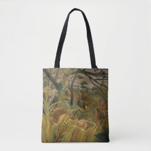 Bolsa Tote Rousseau Arte Tropical de Tigres