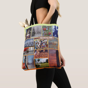 Bolsa Tote Roxbury, Massachusetts Photo Collage