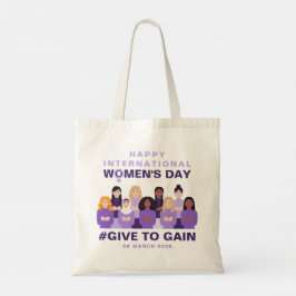 Bolsa Tote Roxo Dar Para Ganhar Dia Internacional da Mulher 2