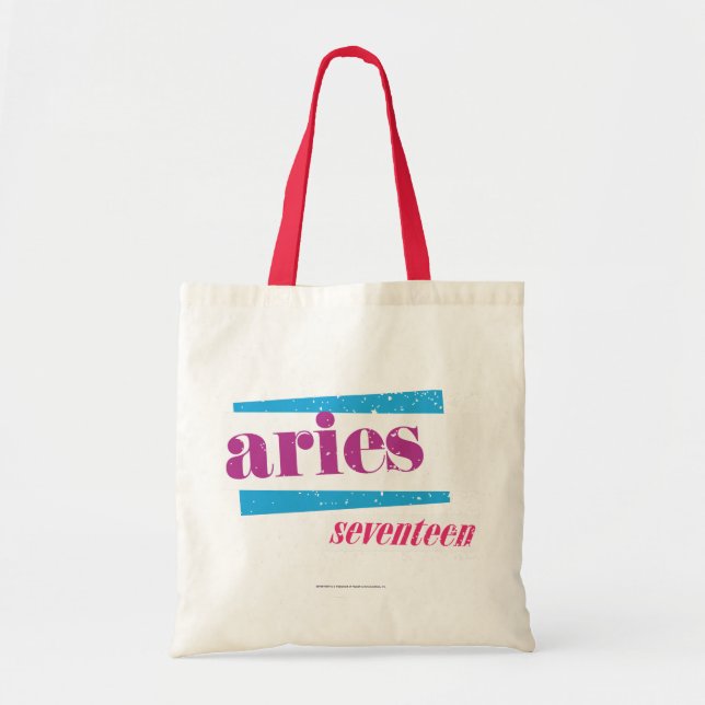 Bolsa Tote Roxo do Aries (Frente)