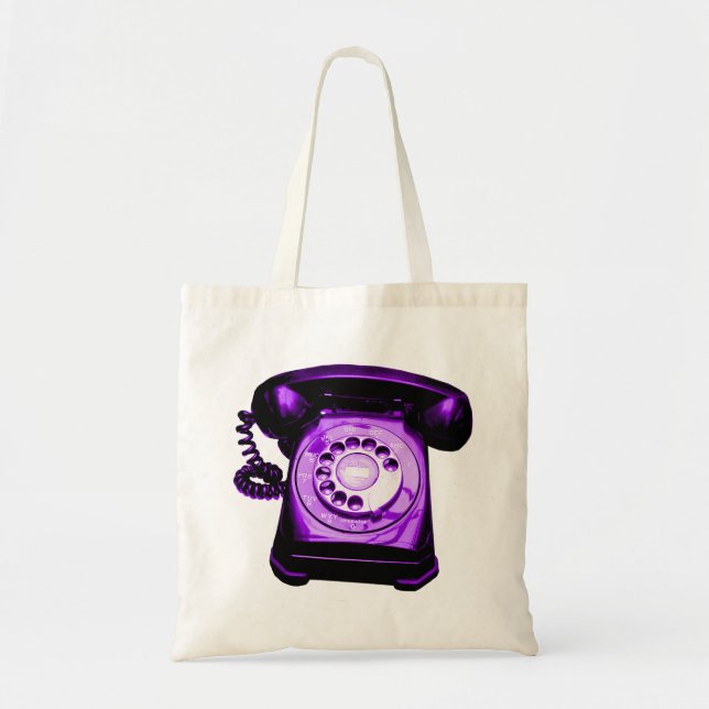 Bolsa Tote Roxo Hotline (Frente)