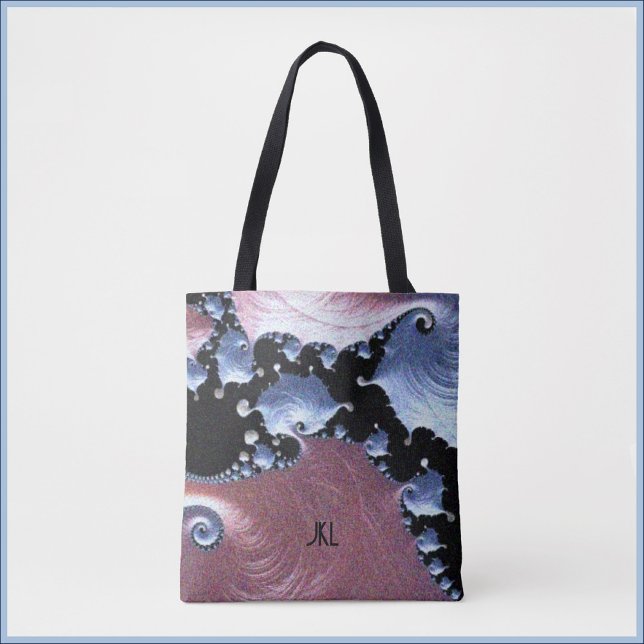 Bolsa Tote Roxo Rosa Moderno (Criador carregado)