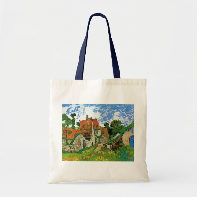 Bolsa Tote Rua da Aldeia por Vincent van Gogh (Frente)