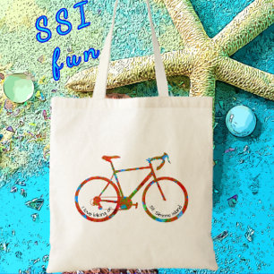 Bolsa Tote Rua de bicicleta Simons Island GA