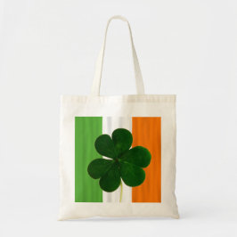 Bolsa Tote Rua de Clover do Shamrock irlandês. Patrick Irelan