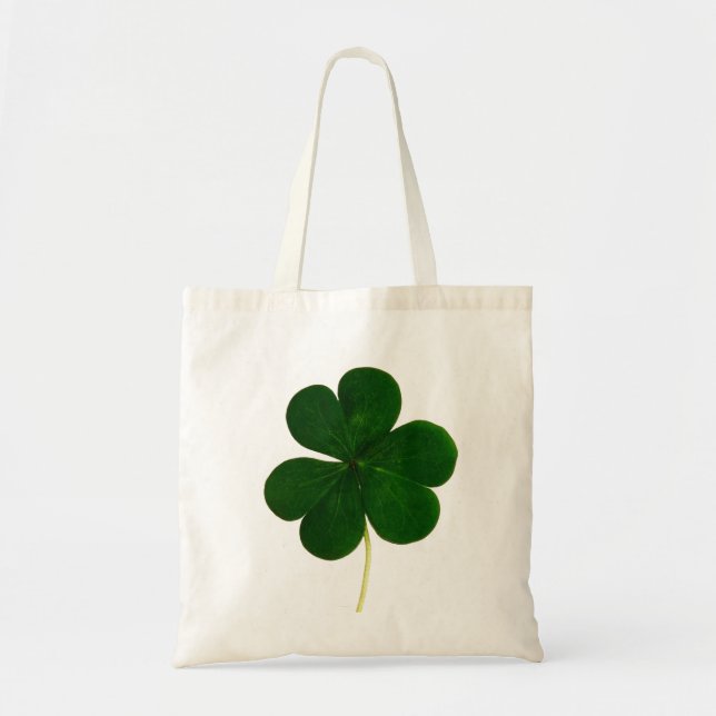 Bolsa Tote Rua de Clover do Shamrock irlandês Patrick Ireland (Frente)