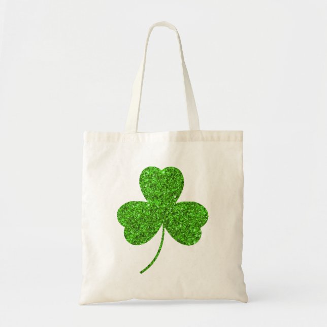 Bolsa Tote Rua de Shamrock. Dia de Patrick (Frente)