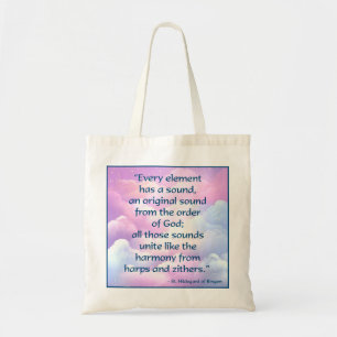 Bolsa Tote Rua Hildegard do Bingen Quote Tote Bag