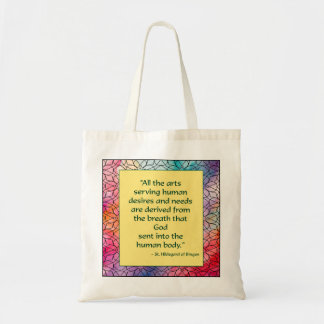 Bolsa Tote Rua Hildegard do Bingen Quote Tote Bag