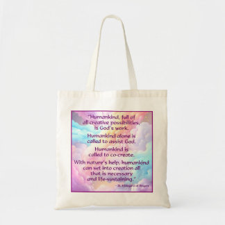 Bolsa Tote Rua Hildegard do Bingen Quote Tote Bag