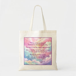 Bolsa Tote Rua Hildegard do Bingen Quote Tote Bag