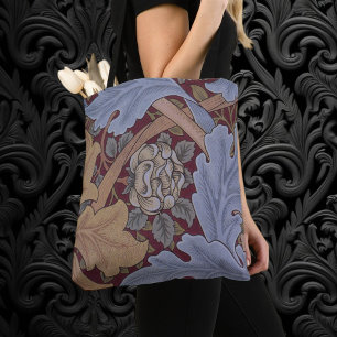 Bolsa Tote Rua James Acanthus Leaf Pattern de William Morris