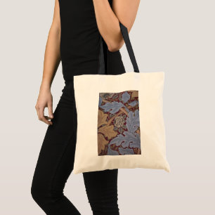 Bolsa Tote Rua James Acanthus Leaf Pattern de William Morris