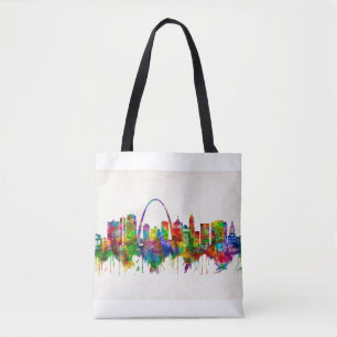 Bolsa Tote Rua Louis Missouri Skyline