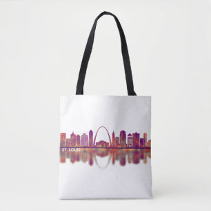 Bolsa Tote Rua Louis Missouri Skyline