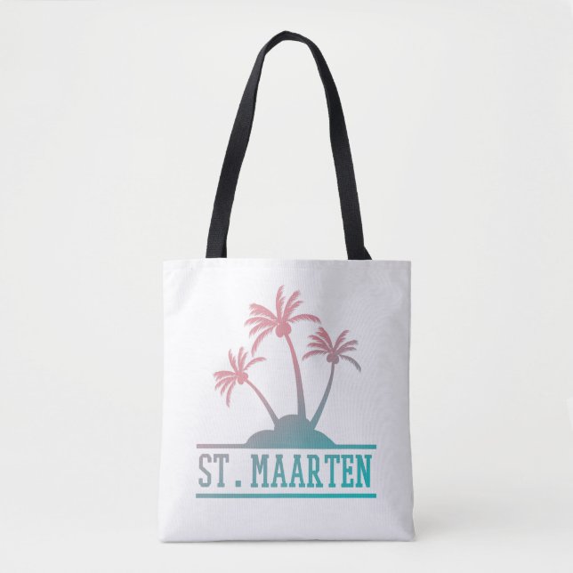 Bolsa Tote Rua. Maarten | Gradiente Sint Martin (Frente)