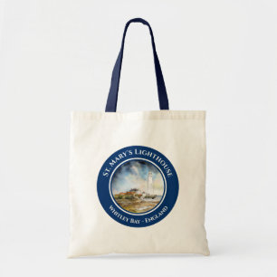 Bolsa Tote Rua Marys Lighthouse Whitley Bay Nordeste de Ingla