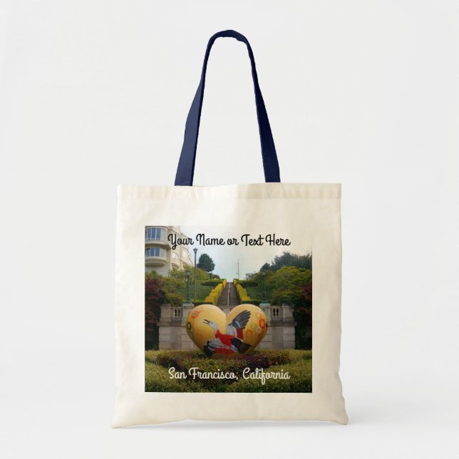 Bolsa Tote Rua San Francisco Lyon Steps #1 Tote Bag (Frente)